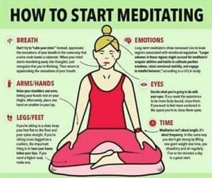 how to start meditating