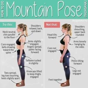  Hatha Yoga - Mountain pose
