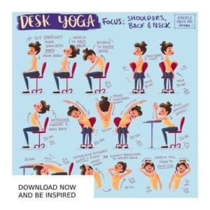 Desk Yoga Poses
